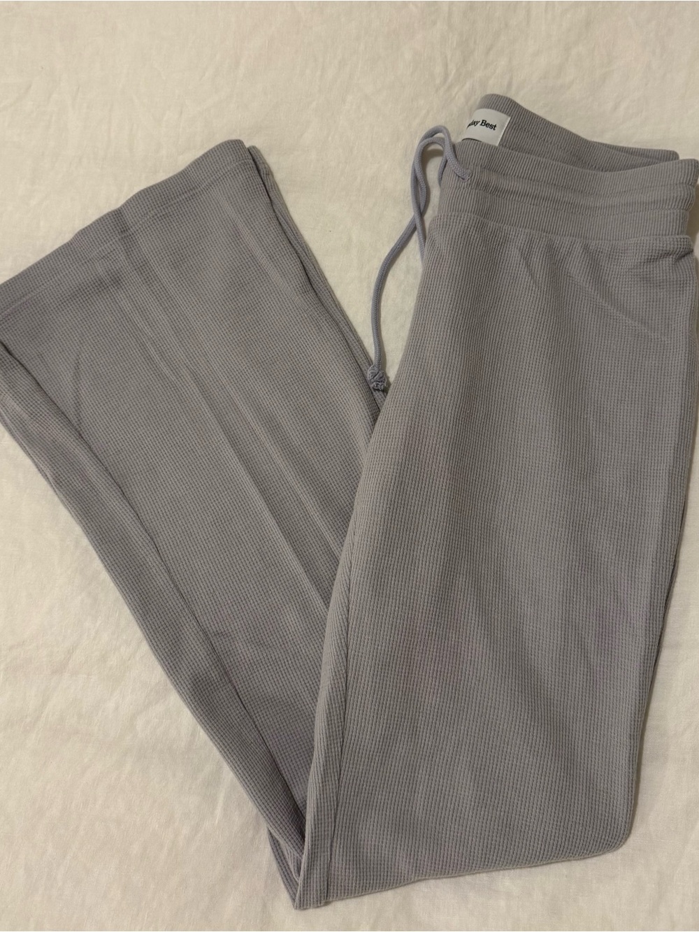 Aritzia Sunday Best Ribbed Cropped Flare Pants